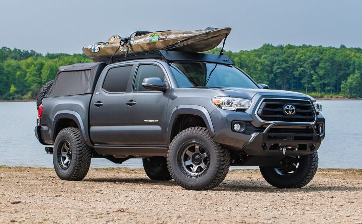 Summit Racing Equipment Taco build w/ canoe on top